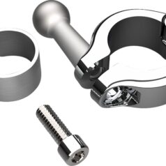 Drink Holder - Gen 2 - Chrome - Chrome 7/8"/1" Handlebar Mount