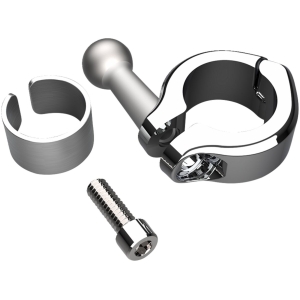 Drink Holder - Gen 2 - Chrome - Chrome 7/8"/1" Handlebar Mount