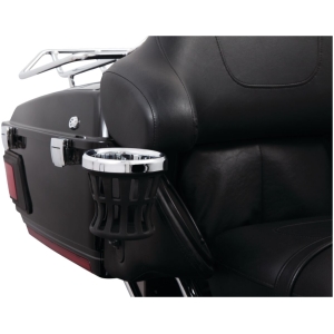 Drink Holder - Gen 2 - Chrome - Passenger - Black Mount