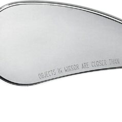 MIRROR RAD 3 DIE CAST CHROME RIGHT