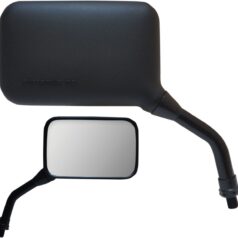 MIRROR RIGHT AX COMPETITION YAMAHA REVERSE THREAD SHORT-STEM BLACK
