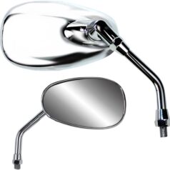 MIRROR AMERICAN YAMAHA REVERSE THREAD CHROME