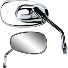 MIRROR MINI OVAL CHROME