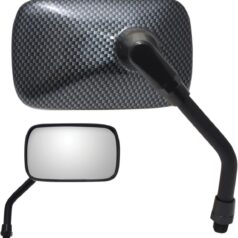 MIRROR MINI RECTANGULAR UNIVERSAL CARBON