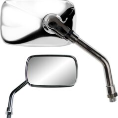 MIRROR MINI RECTANGULAR UNIVERSAL CHROME