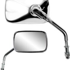 MIRROR BILLET RECTANGULAR SHORT STEM CHROME
