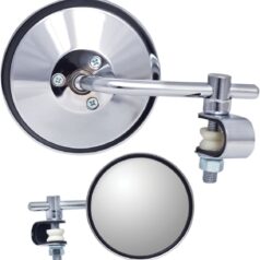 MIRROR CLAMP-ON UNIVERSAL SHORT-STEM