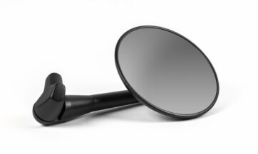 CUSTOM REPLACEMENT MIRROR / ALUMINIUM / BLACK