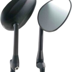 CUSTOM REPLACEMENT MIRROR / ALUMINIUM / BLACK