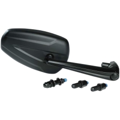 CUSTOM REPLACEMENT MIRROR / ALUMINIUM|STEEL / BLACK MATT