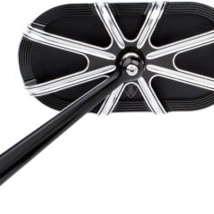 MIRROR CAGED 10-GAUGE LEFT BLACK