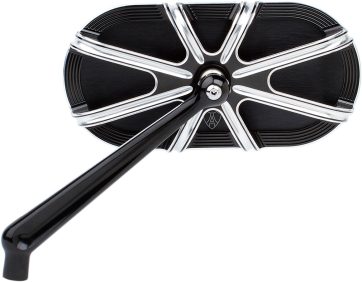 MIRROR CAGED 10-GAUGE LEFT BLACK