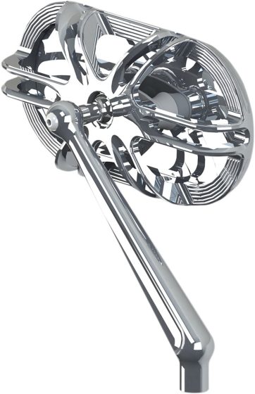 MIRROR CAGED DEEP CUT RIGHT CHROME
