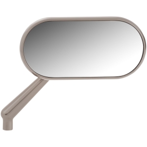 MIRROR OVAL Höger TITANIUM