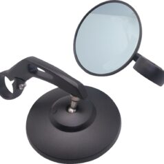 BAR END MIRRORS ALU BLK