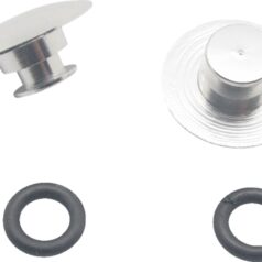 COVER CAP M10 MIRROR SLV