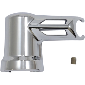 FUEL LINE FITTING COVER CHROME