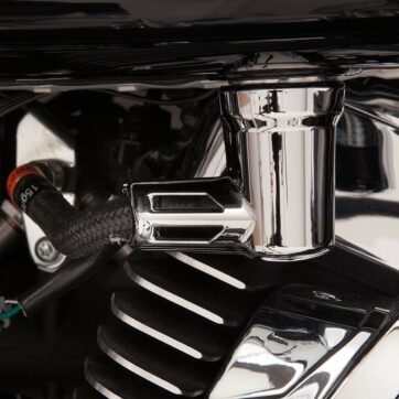 FUEL LINE FITTING COVER CHROME - Bild 2