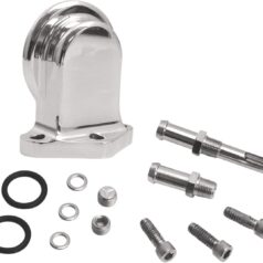 OIL FILTER MOUNT POLISHED