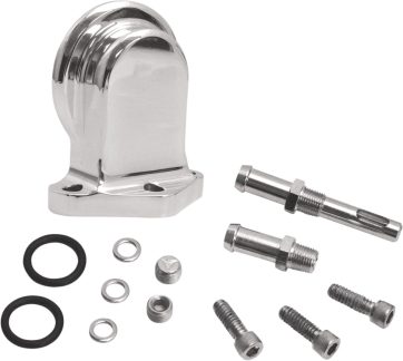 OIL FILTER MOUNT POLISHED