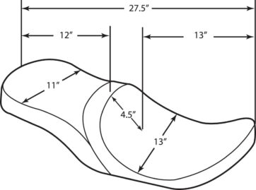 SEATS LOW PROFILE FOR YAFFE 6-GAL. TANK - Bild 7