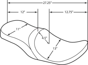 SEATS LOW PROFILE FOR YAFFE RAZORBACK 6-GAL. TANK - Bild 7