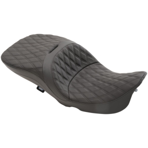 SEAT LARGE TOURING DOUBLE DIAMOND STITCH THAT ACCEPT FRAME MOUNTED BACKRESTS