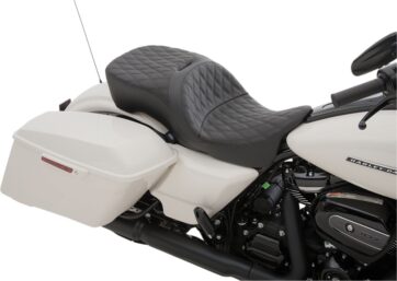 SEAT LARGE TOURING DOUBLE DIAMOND STITCH THAT ACCEPT FRAME MOUNTED BACKRESTS - Bild 2