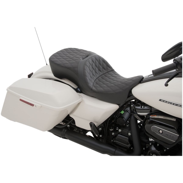SEAT LARGE TOURING DOUBLE DIAMOND STITCH THAT ACCEPT FRAME MOUNTED BACKRESTS - Bild 2