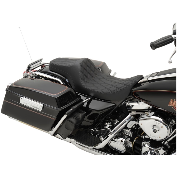 SEATS PREDATOR III DOUBLE DIAMOND VINYL BLACK/BLACK - Bild 4