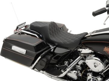 SEATS PREDATOR III DOUBLE DIAMOND VINYL BLACK/SILVER - Bild 3