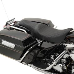 SEAT CABALLERO DIAMOND STITCHED BLACK