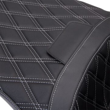 Seat Freedom Vinyl Double Diamond Silver Stitch FLH 2009-23 - Bild 4