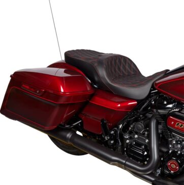 Seat Freedom Vinyl Double Diamond Red Stitch FLH 2009-2023 - Bild 2