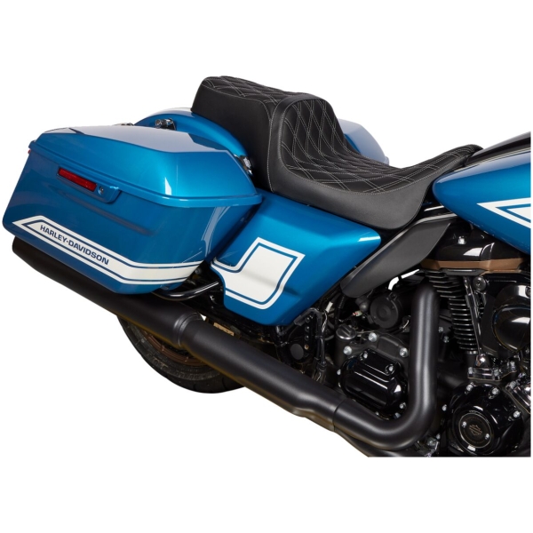 Seat Predator 1-up Vinyl Double Diamond Silver FLH 2008-2023 - Bild 2