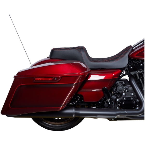 Seat Predator 1-up Vinyl Double Diamond Red FLH 2008-2023 - Bild 2