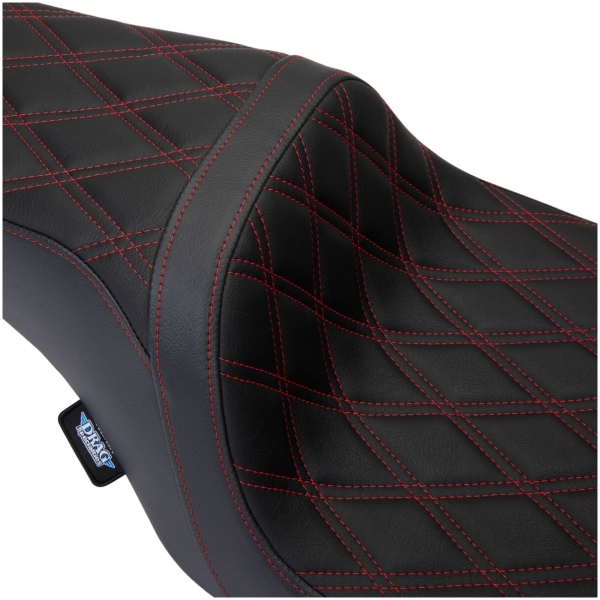 Seat Predator 1-up Vinyl Double Diamond Red FLH 2008-2023 - Bild 4