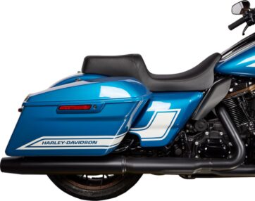 Seat Predator 1-up Smooth Solar Leather w/Vinyl FLH 2008-23 - Bild 2