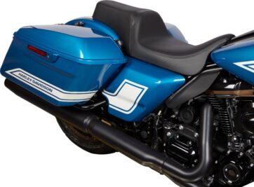 Seat Predator 1-up Smooth Solar Leather w/Vinyl FLH 2008-23 - Bild 3