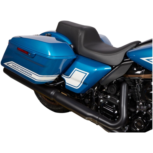 Seat Predator 1-up Smooth Solar Leather w/Vinyl FLH 2008-23 - Bild 3