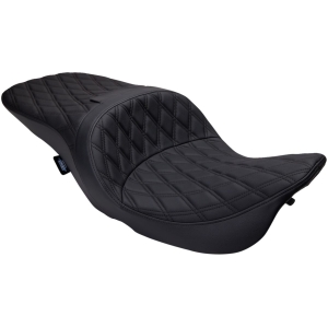 Seat Freedom Tour, Bk DD w/Bk stch vinyl, FLHT/R/X,FLHTC/U/G