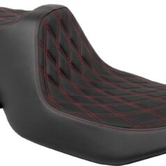 Seat Predator 3 Double Diamond Red Vinyl Touring
