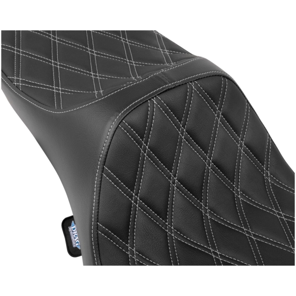Seat Predator 3 2-Up Ext. Double Dia Silver Vinyl Touring - Bild 2