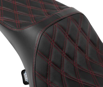 Seat Predator 3 2-Up Ext. Double Dia Red Vinyl Touring - Bild 2