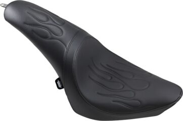 SEAT PREDATOR REAR FULL LENGTH VINYL BLACK