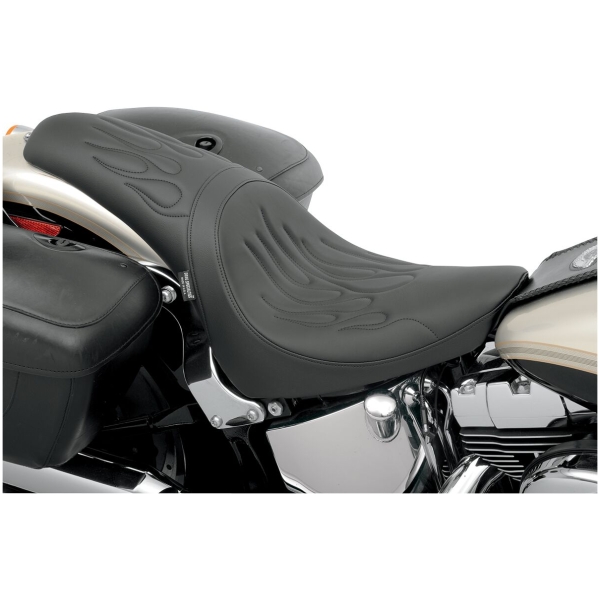 SEAT PREDATOR REAR FULL LENGTH VINYL BLACK - Bild 3