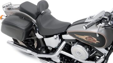 SEAT SOLO W/OPTIONAL EZ GLIDE BACKREST FRONT WITH DRIVER BACKREST RECEPTACLE VINYL BLACK - Bild 5
