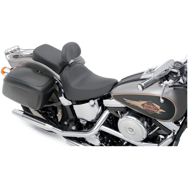 SEAT SOLO W/OPTIONAL EZ GLIDE BACKREST FRONT WITH DRIVER BACKREST RECEPTACLE VINYL BLACK - Bild 5