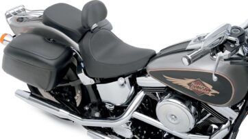 SEAT SOLO W/OPTIONAL EZ GLIDE BACKREST FRONT WITH DRIVER BACKREST RECEPTACLE VINYL BLACK - Bild 9