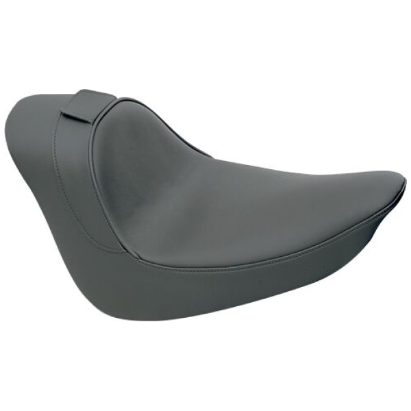SEAT SOLO W/OPTIONAL EZ GLIDE BACKREST FRONT WITH DRIVER BACKREST RECEPTACLE VINYL BLACK